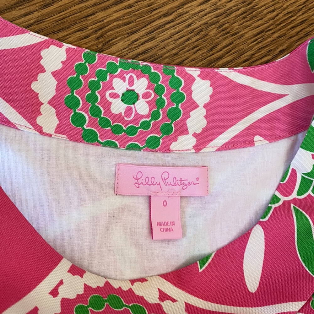 NWT Lilly Pulitzer women silk dress - Picture 5 of 10